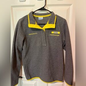 Oregon Ducks Columbia fleece